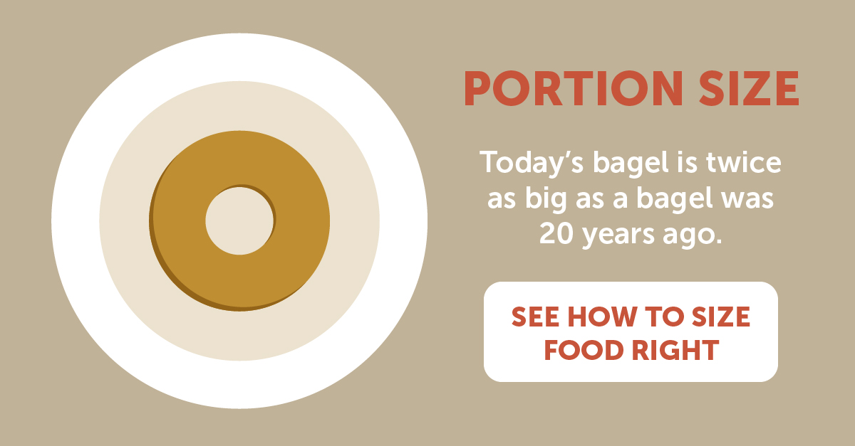 How to picture proper portions